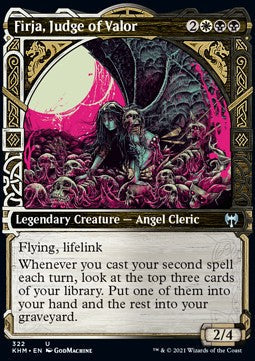 Firja, Richterin der Tapferen XKHM-322 Uncommon Near Mint Englisch Foil
