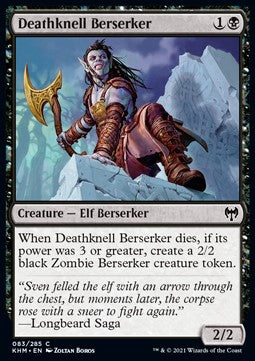Grabgeläute-Berserker KHM-83 Common Near Mint Deutsch Foil