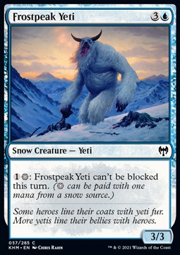 Frostgipfel-Yeti KHM-57 Common Good Englisch Foil