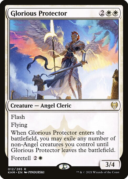 Glorious Protector KHM-12 Rare Near Mint Englisch