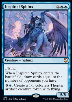 Inspirierte Sphinx KHC-40 Mythic Excellent Deutsch