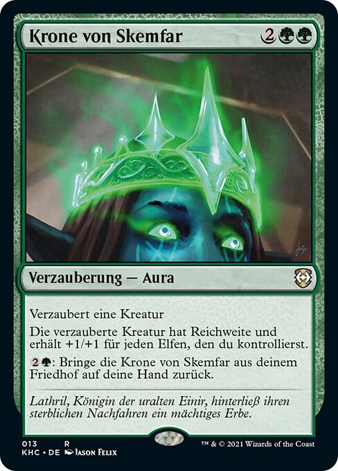 Krone von Skemfar KHC-13 Rare Near Mint Deutsch