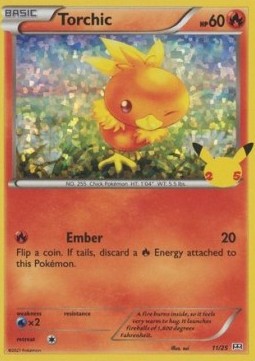 Torchic MCD25-11 Promo Good Deutsch