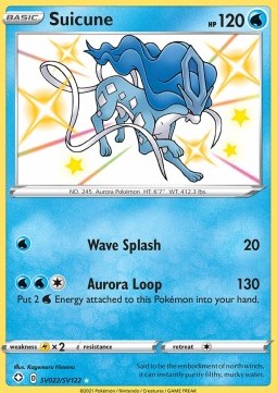 Suicune SHF-SV22 Secret Rare Excellent Englisch
