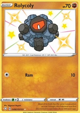 Rolycoly SHF-SV67 Secret Rare Excellent Englisch