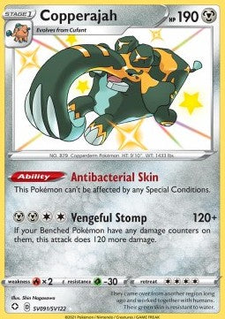 Copperajah SHF-SV91 Secret Rare Excellent Englisch