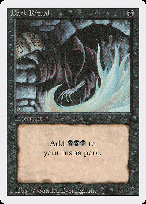 Dark Ritual 3ED- Common Light Played Englisch