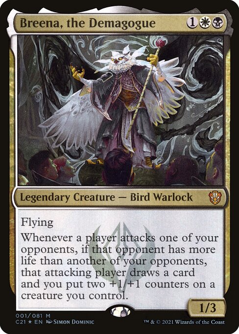 Breena, the Demagogue C21-1 Light Played Englisch Foil