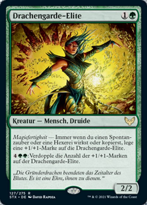 Drachengarde-Elite STX-127 Rare Excellent Deutsch Foil
