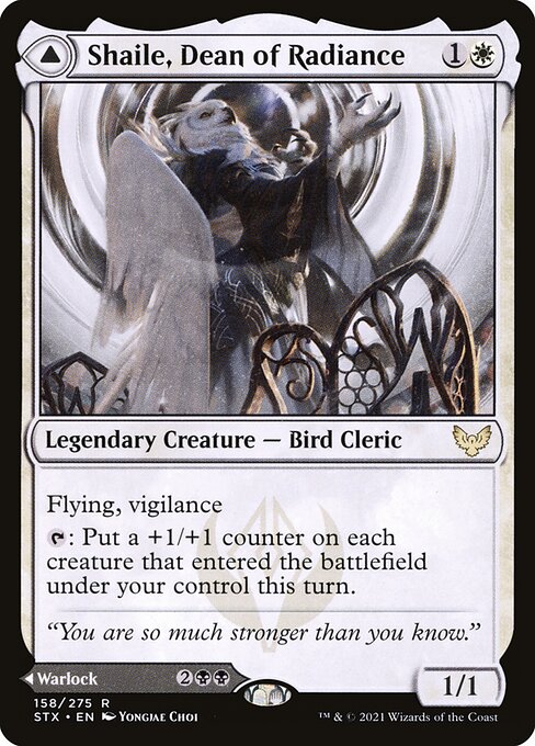 Shaile, Dean of Radiance // Embrose, Dean of Shadow STX-158 Rare Near Mint Englisch
