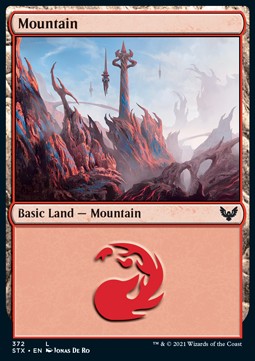 Gebirge (V.1) XSTX-372 Land Near Mint Englisch Foil