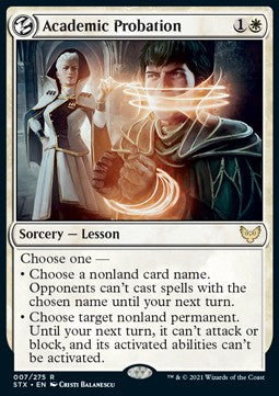Akademische Bewährungsprobe STX-7 Rare Excellent Deutsch Foil