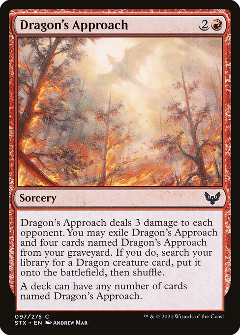 Dragon's Approach STX-97 Common Near Mint Englisch