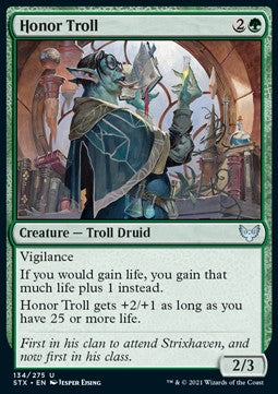 Ehrentroll STX-134 Uncommon Near Mint Deutsch Foil