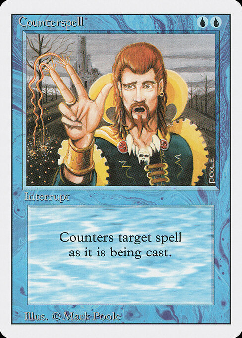 Counterspell 3ED- Uncommon Light Played Englisch