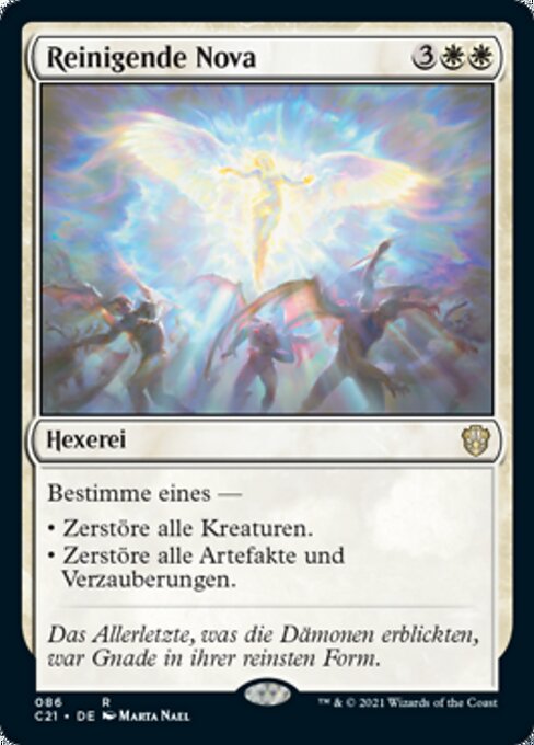 Reinigende Nova C21-86 Rare Excellent Deutsch