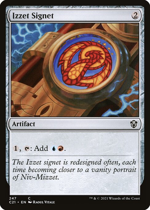 Izzet Signet C21-247 Common Near Mint Englisch