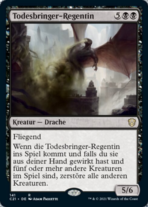 Todesbringer-Regentin C21-141 Rare Near Mint Deutsch