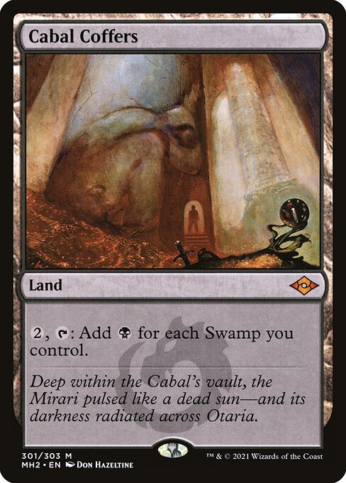 Cabal Coffers MH2-301 Mythic Near Mint Englisch