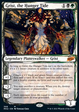 Grist, die Flut des Hungers (V.2) XMH2-368 Mythic Near Mint Englisch Foil