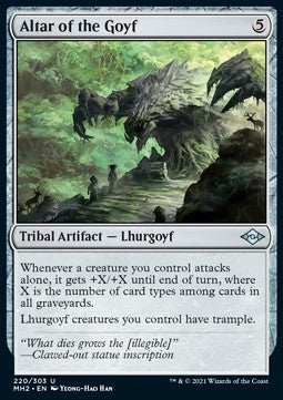 Altar des Goyfs MH2-220 Uncommon Excellent Englisch Foil