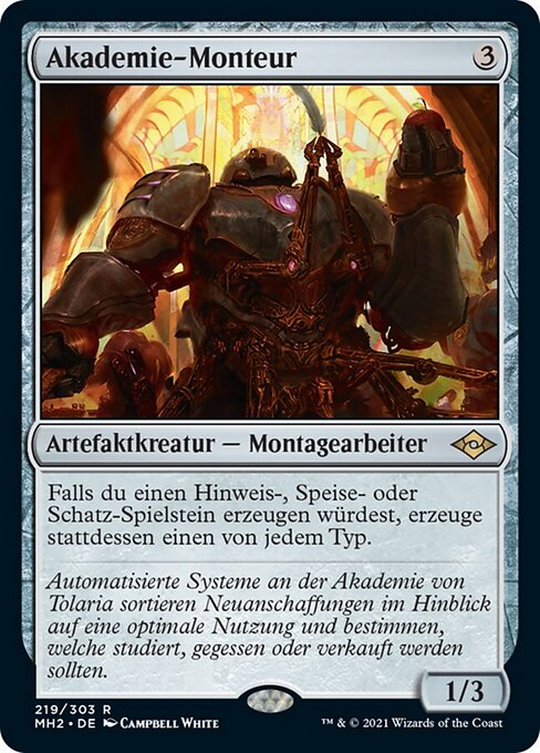 Akademie-Monteur MH2-219 Rare Near Mint Deutsch