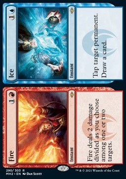 Feuer // Eis (V.1) MH2-290 Rare Near Mint Deutsch