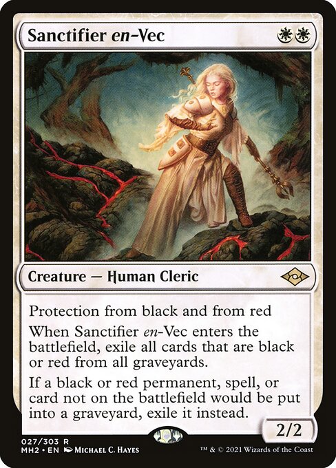 Sanctifier en-Vec MH2-27 Rare Excellent Englisch