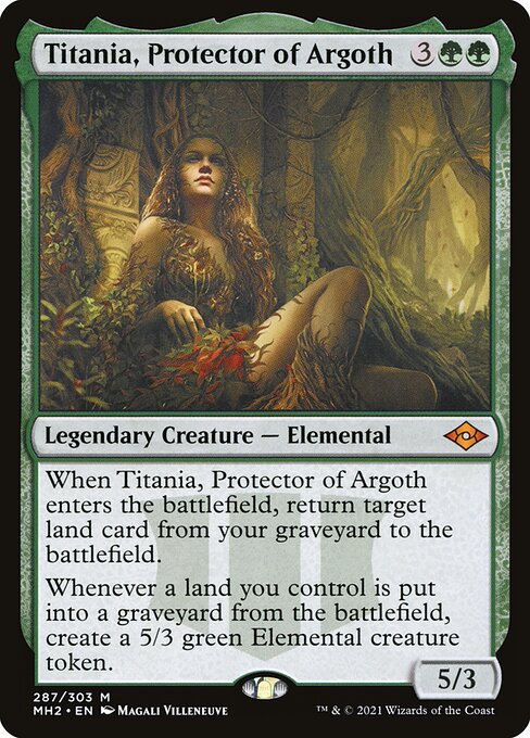 Titania, Protector of Argoth MH2-287 Mythic Excellent Englisch