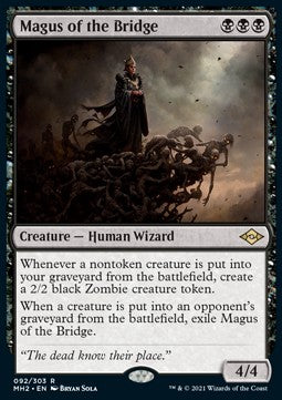 Magus der Brücke MH2-92 Rare Near Mint Deutsch Foil
