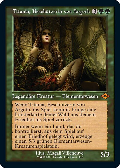 Titania, Beschützerin von Argoth (V.2) XMH2-416 Mythic Excellent Deutsch Foil
