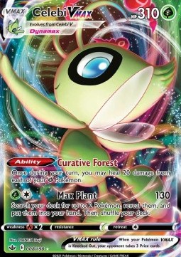 Celebi VMAX CRE-008 Ultra Rare Excellent Deutsch