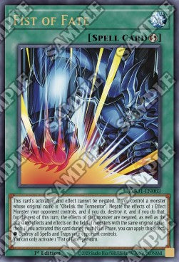 Faust des Schicksals EGO1-003 Ultra Rare Near Mint Deutsch 1. Auflage