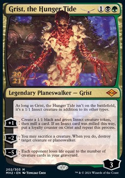 Grist, die Flut des Hungers PMH2-202 Mythic Excellent Deutsch Foil