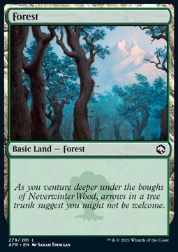 Wald (V.2) AFR-279 Land Near Mint Deutsch Foil