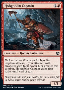 Hobgoblin-Anführerin AFR-148 Common Near Mint Deutsch Foil