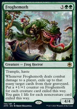 Froschemoth AFR-184 Rare Near Mint Deutsch