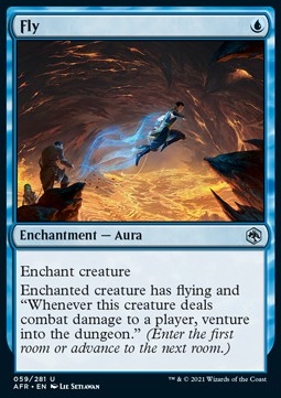 Fliegen AFR-59 Uncommon Near Mint Deutsch Foil