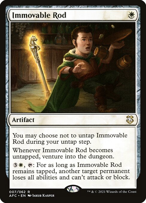Immovable Rod AFC-7 Rare Near Mint Englisch