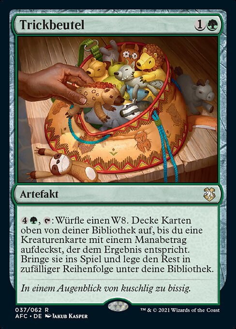 Trickbeutel AFC-37 Rare Excellent Deutsch