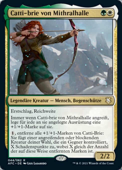 Catti-brie von Mithralhalle AFC-44 Rare Excellent Deutsch