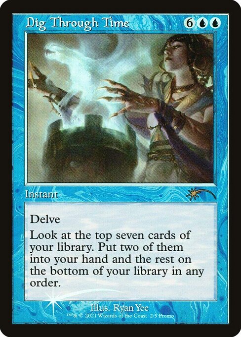 Dig Through Time PROM-2 Rare Light Played Englisch Foil