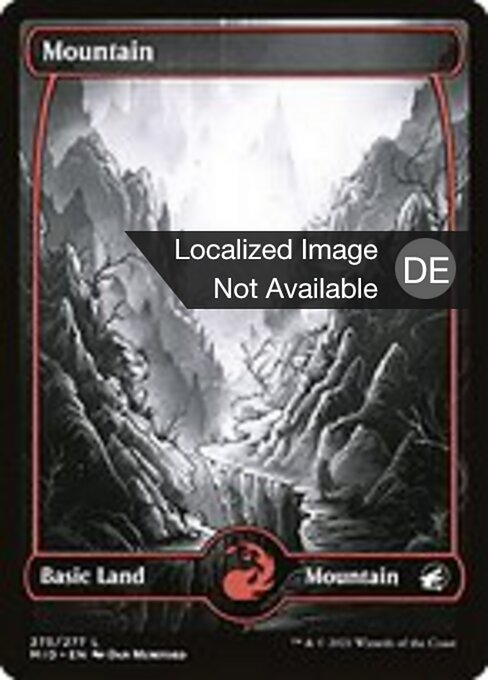 Gebirge (V.2) MID-275 Land Near Mint Deutsch