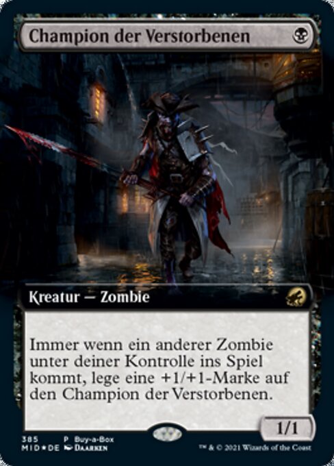 Champion der Verstorbenen BABP-385 Rare Good Deutsch Foil