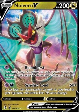 Noivern V EVS-117 Ultra Rare Excellent Englisch