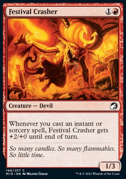 Ungeladene Festivalgäste MID-140 Common Near Mint Deutsch Foil