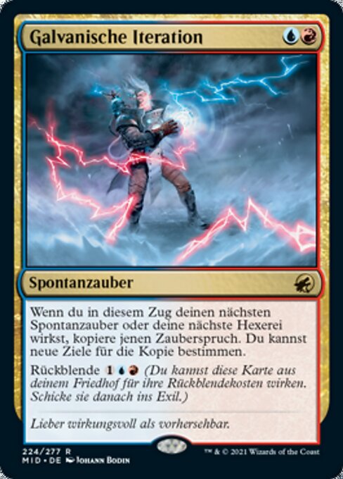 Galvanische Iteration MID-224 Rare Near Mint Deutsch