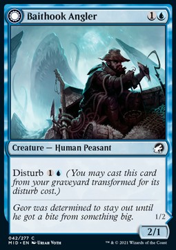 Beutehaken-Angler // Spukhaken-Schweber MID-42 Common Near Mint Englisch Foil