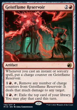 Geistflammen-Reservoir MID-142 Rare Excellent Englisch