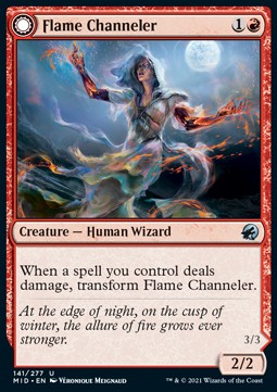 Flammenlenkerin // Verkörperung der Flamme MID-141 Uncommon Near Mint Englisch Foil